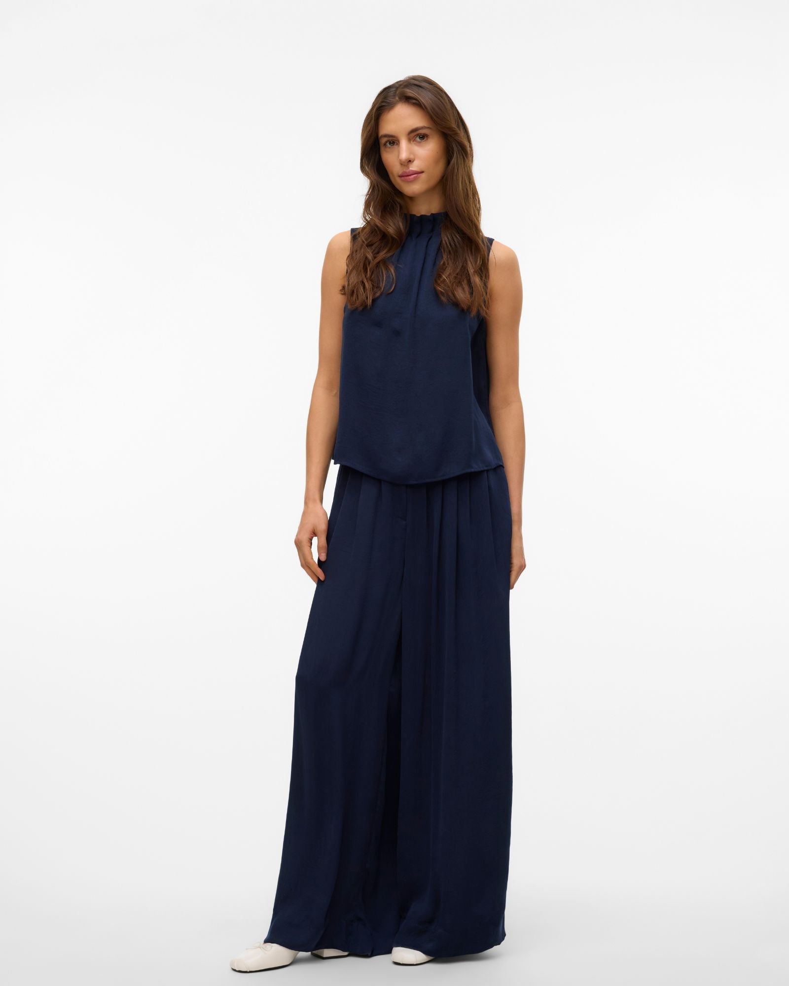 AWSHANNA WIDE LEG PANTS